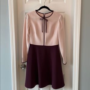 Ted Baker | tie neck skater dress